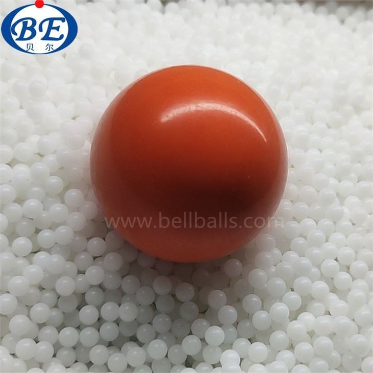 Solid 40mm Orange Plastic Balls